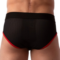Barcode Berlin Slip Sicile Noir-Rouge